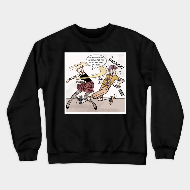 Watch your hands Crewneck Sweatshirt by HEcreative